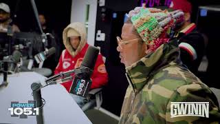 Vado & Pyrex Freestyle On Power 105 W Dj Self