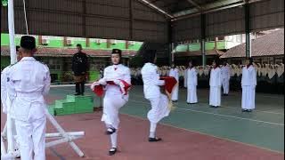 PERINGATAN UPACARA HARI KEMERDEKAAN REPUBLIK INDONESIA KE-77 DI MAN 1 TEGAL
