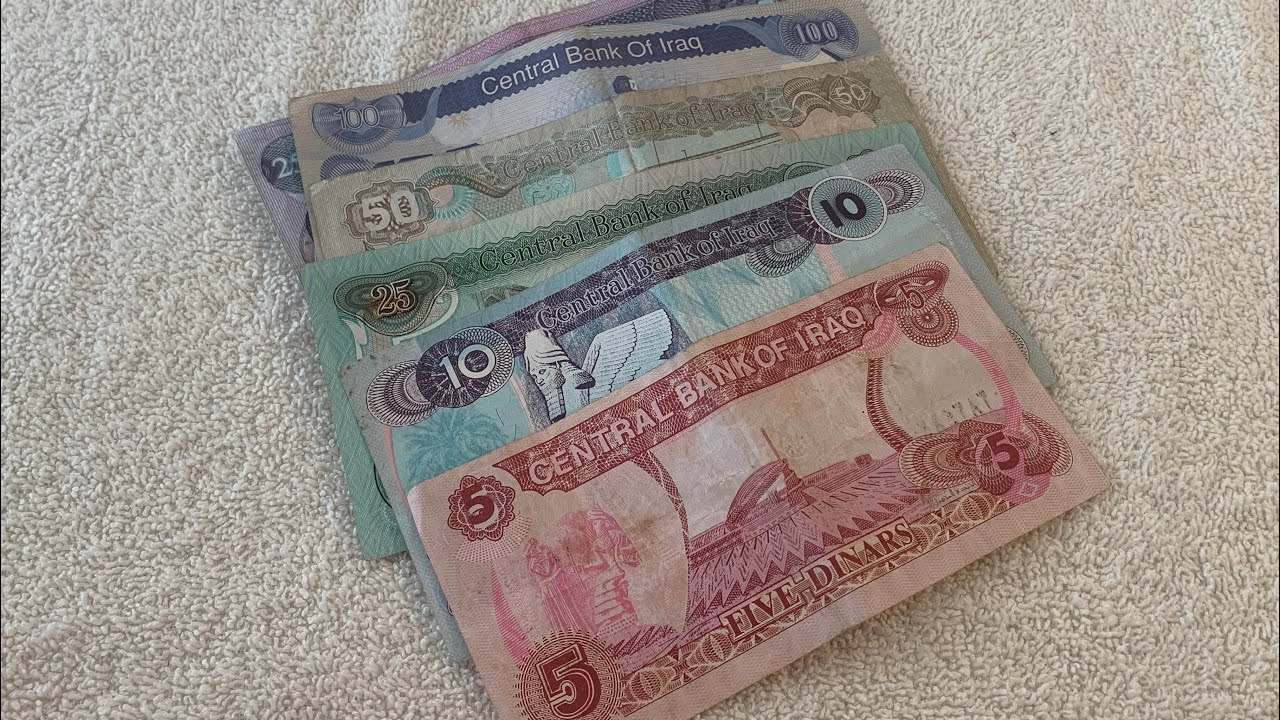 Iraq banknote collection