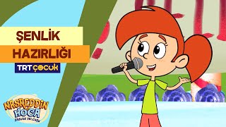 Nasreddin Hoca Zaman Yolcusu Şenlik Hazırlığı