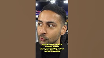 Dev Sahni SHOCKED by FABIO WARDLEY CRAZY KO!