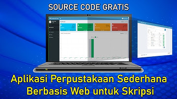 Aplikasi Perpustakaan Sederhana Berbasis Web | Source Code Gratis