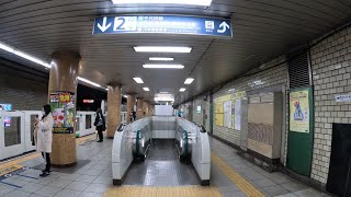 東京メトロ西日暮里駅の奈落エスカレーター