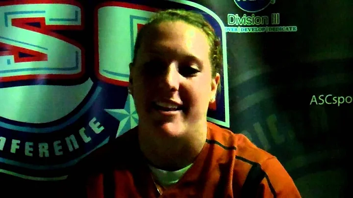 LC's Meagan Pearson on ASC Softball Second Round W...