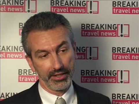 Brett Mcdougall, Regonal Manager UK, Qatar Airways @ WTM 2008