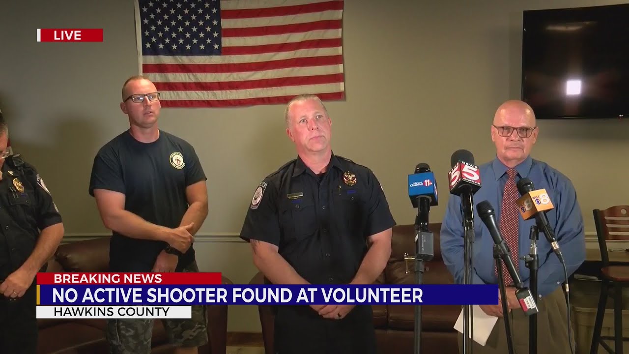 Hawkins County Sheriff: Active shooter call at Volunteer High School ...