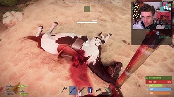 Shroud runs over ludwigs horse | OTV Rust server