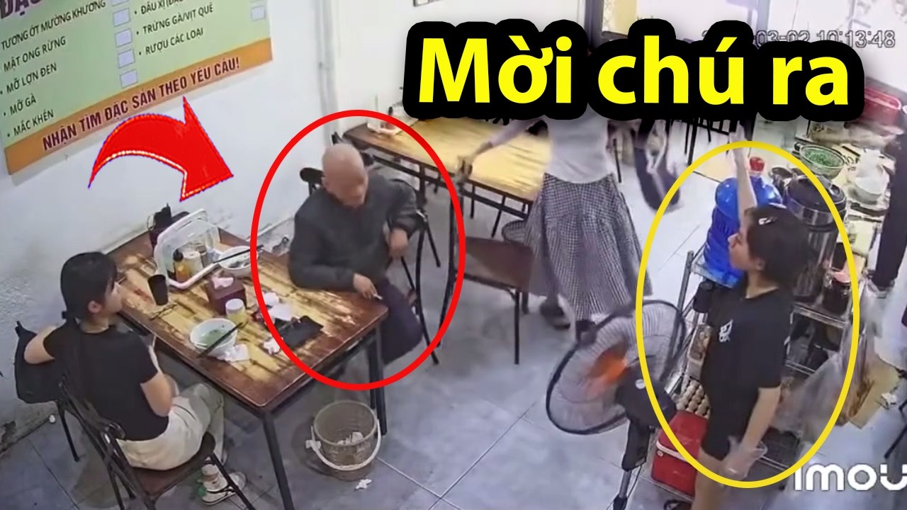 Người đàn ông có hành vi thiếu chuẩn mực, chủ quán phở xử lý dứt khoát | Thomas Edi Long