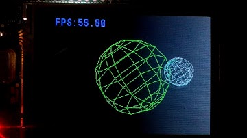 Stm32f4 - 3D Rotating Sphere