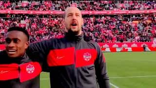Canada vs USA National Anthem - FIFA World Cup 2022 qualifying
