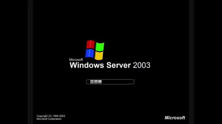 Windows Server 2003 Startup and Shutdown USA and UK