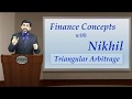 Triangular Arbitrage with Bid Ask Quotes - YouTube