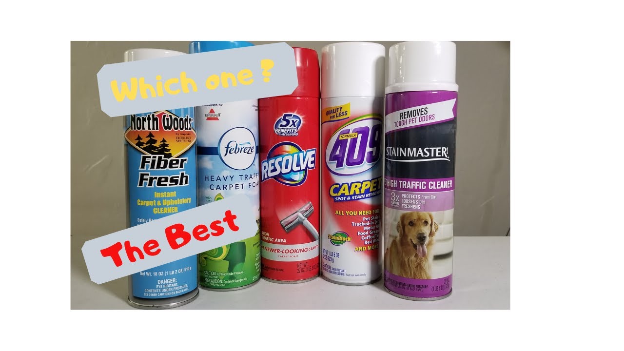 Carpet cleaning foam stain removers what to buy YouTube