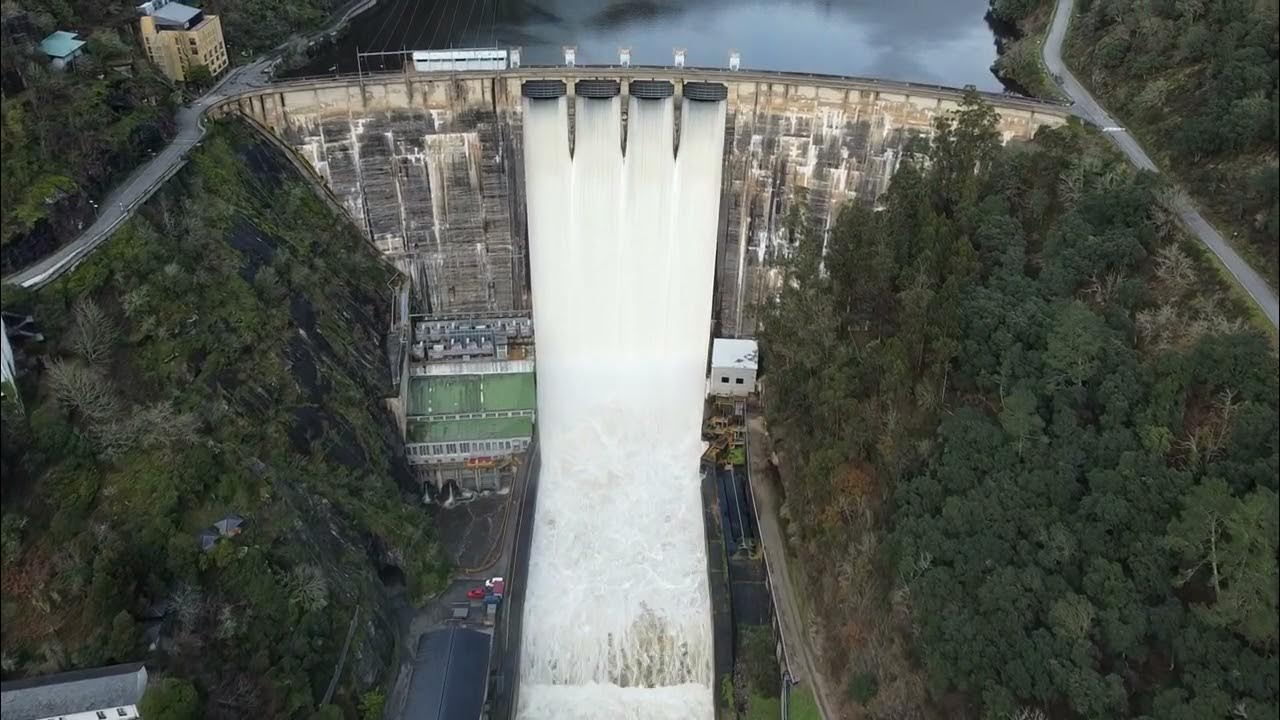 Presa de Os Peares Enero 2023 - YouTube