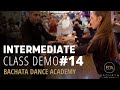 Intermediate Bachata Combination -  Class Recap #14 - Demetrio &amp; Nicole | Bachata Dance Academy