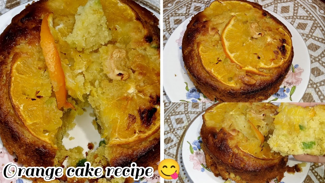 Amazing Orange Cake Recipe | Quick and Easy 