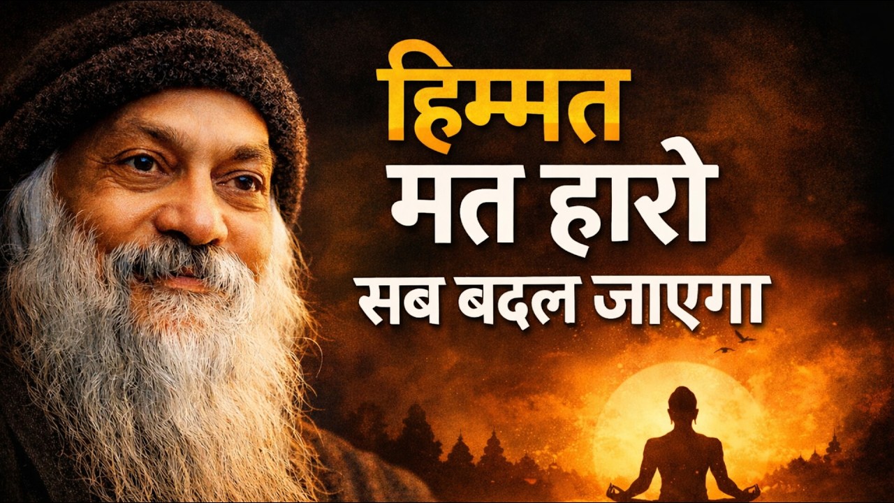 बस हिम्मत रखो! | Osho Hindi Speech #osho