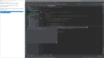 Reading data stored in Firebase Realtime Database from an Android Studio project | ANDROID STUDIO