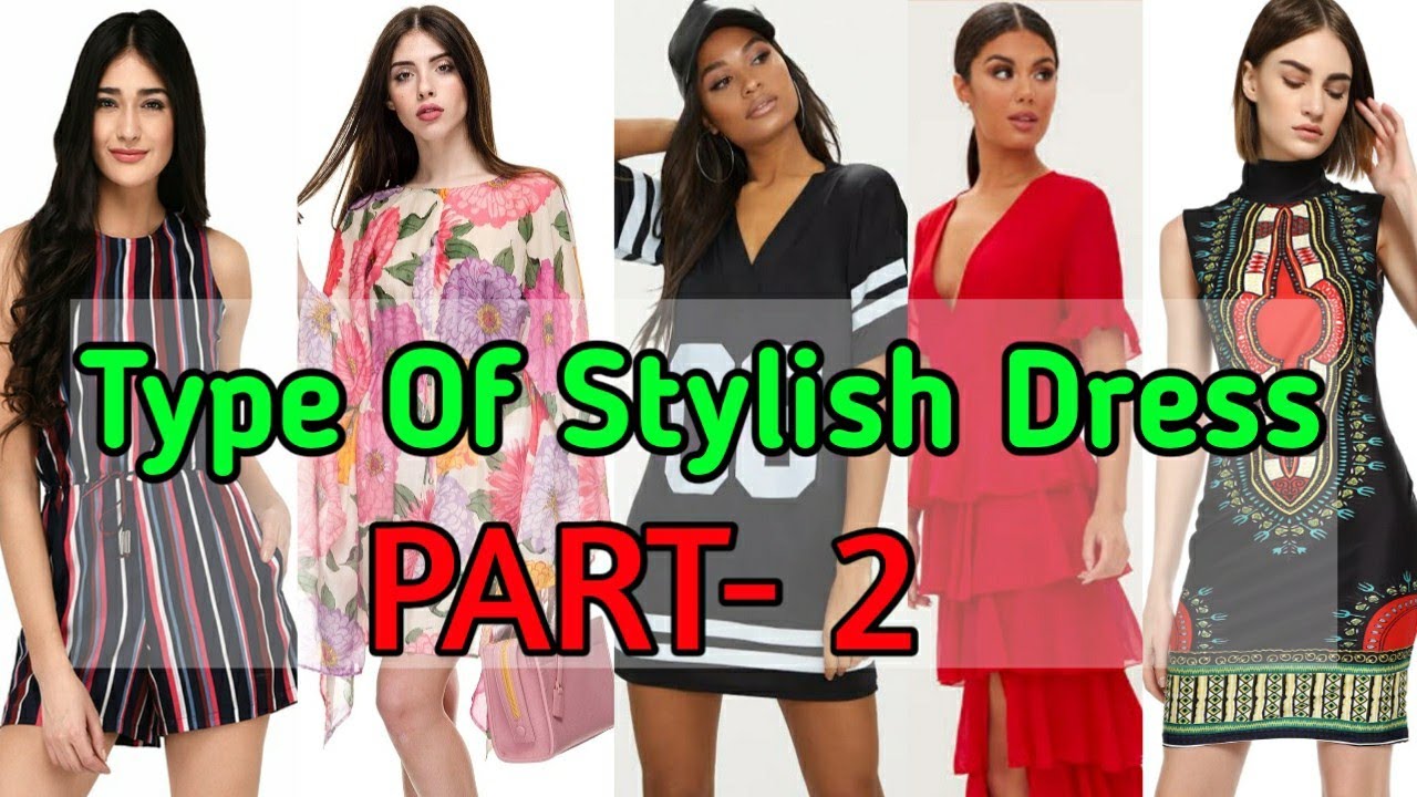 Type Of Stylish Dresses👗👗|| Part 2 || One Piece Dress - YouTube