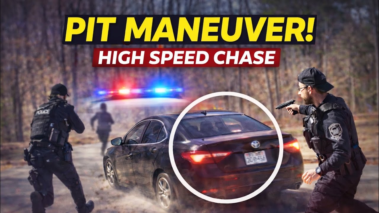 High Speed Police Chase Ends in PIT Maneuver | Suspects Arrested - YouTube