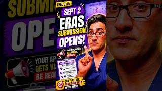 ERAS Submission Open 2027 | Apply Early or Get Ignored (IMG Strategy) #ermc #emra #naemsp