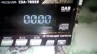 Alpine CDA-7893 With Memory Chip Damaged