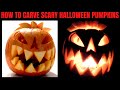 Halloween Pumpkin How to Carve Pumpkins scary