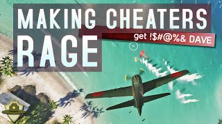 Making campers and cheaters in Battlefield 5 RAGE in the chat | RangerDave