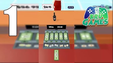 Cashier 3D Gameplay Walkthrough #1 (Android, IOS)