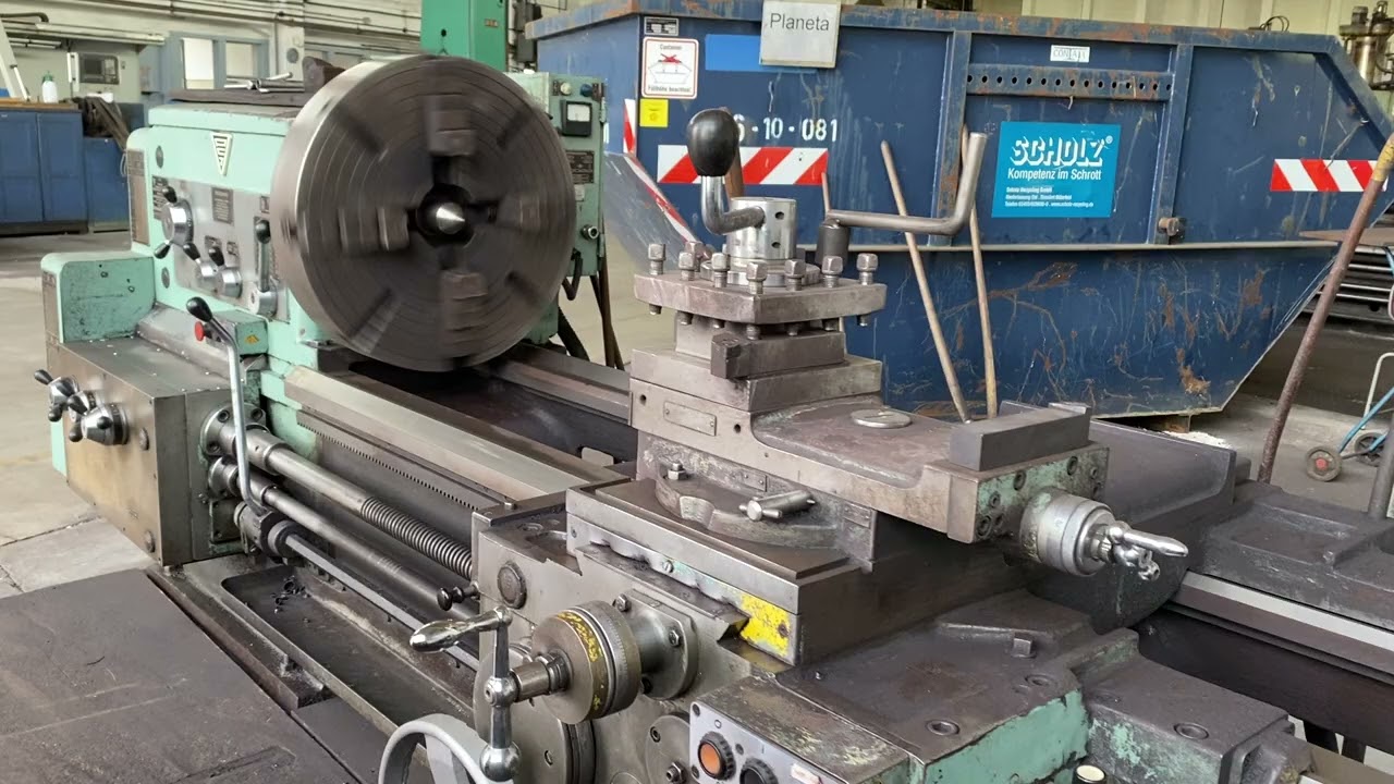 0303055 L+Z Stankoimport 1M63B - YouTube