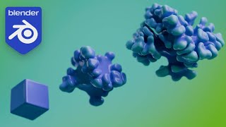 3D Differential Growth in Blender!