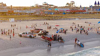 Seaside Heights NJ Rip Current Rescue – One Dead, Multiple Saved 6/11/25
