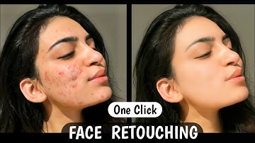 Skin Retouching In just 1 Minute | Remove Blemishes , Acne in Lightroom | Photo Editing Tutorial