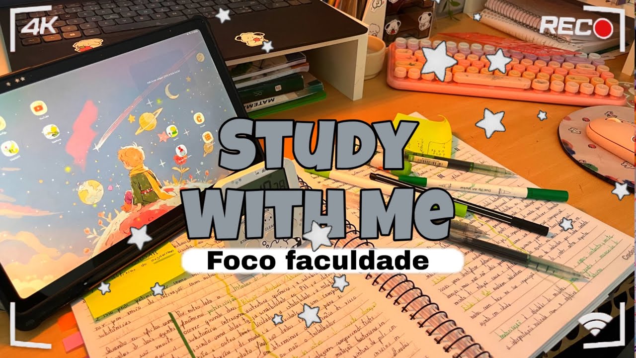 Study With Me 🌱✨ (Foco faculdade) 30 MINUTOS #stydy 