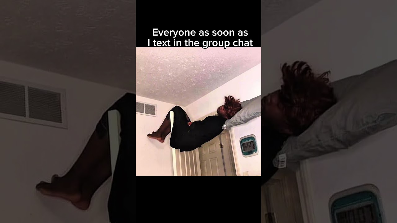Everyone as soon as I text in the group chat be like💀…