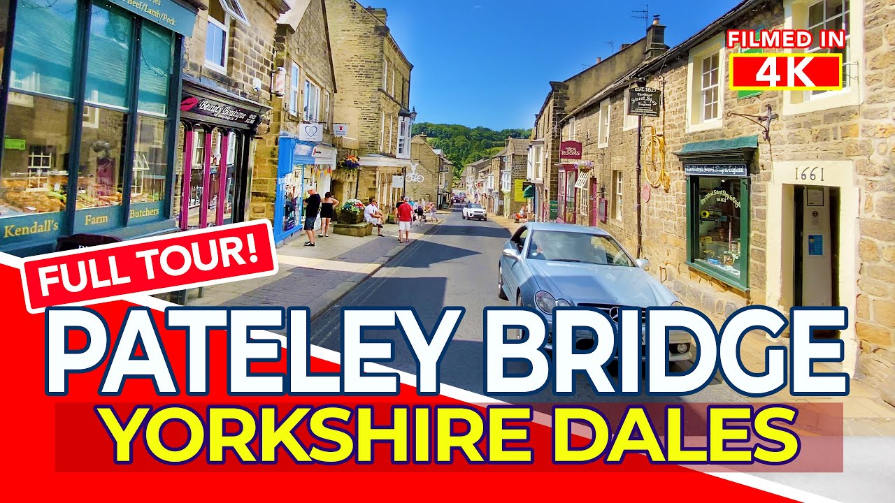 PATELEY BRIDGE Tour of Pateley Bridge near Harrogate, Yorkshire Dales