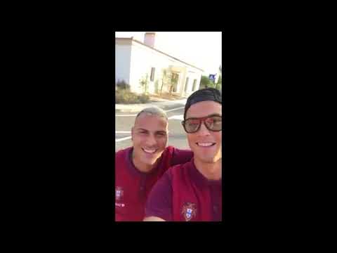 Ricardo Quaresma ile Ronaldo nun komik anları