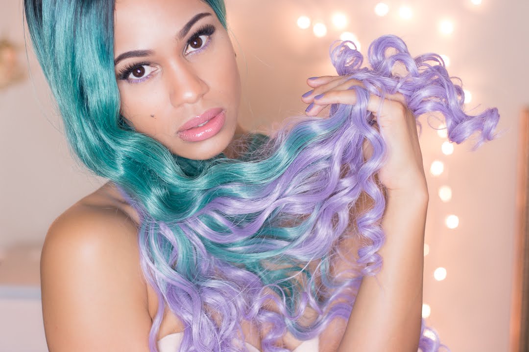 How To Curl Synthetic Wigs YouTube