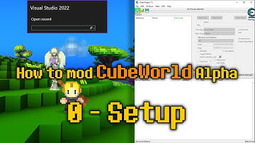 How to Mod CubeWorld Alpha #0 - Setup