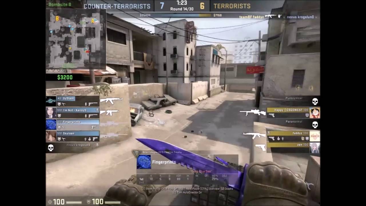 CS:GO - OddShot AWP [Dust2] 1080p/60fps