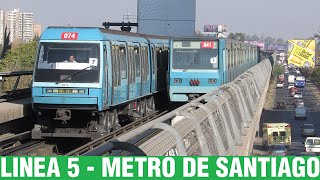 Metro De Santiago | Línea 5 (Noviembre 2022)