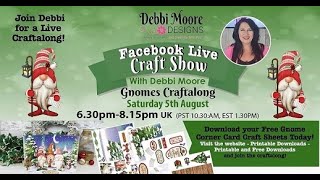 Debbi Moore Craftalong Show 5th Aug 23