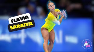 🔥 Unbelievable Performance! Flavia Saraiva Stuns in Women's Gymnastics!