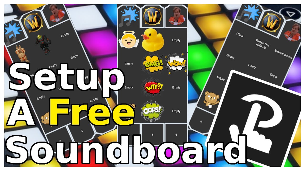 Touch Portal Soundboard Setup Basic to Advanced YouTube