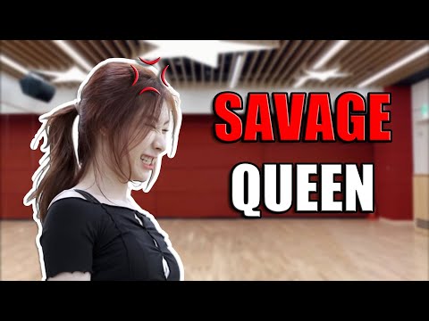 Chaeryeong being the SAVAGE QUEEN of ITZY 👑