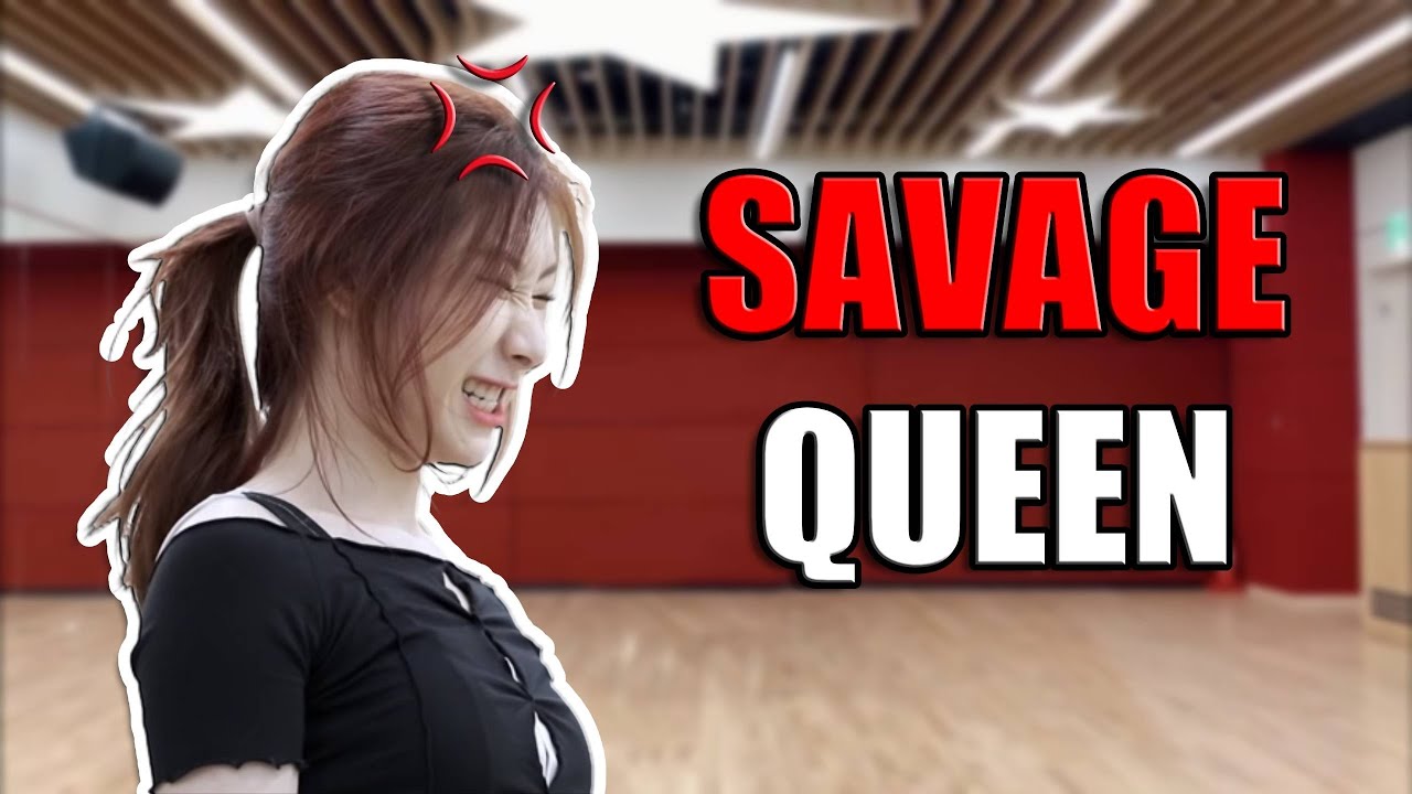 Chaeryeong being the SAVAGE QUEEN of ITZY 👑