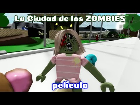 La Ciudad de los ZOMBIES pelicula | Historia de Roblox Brookhaven