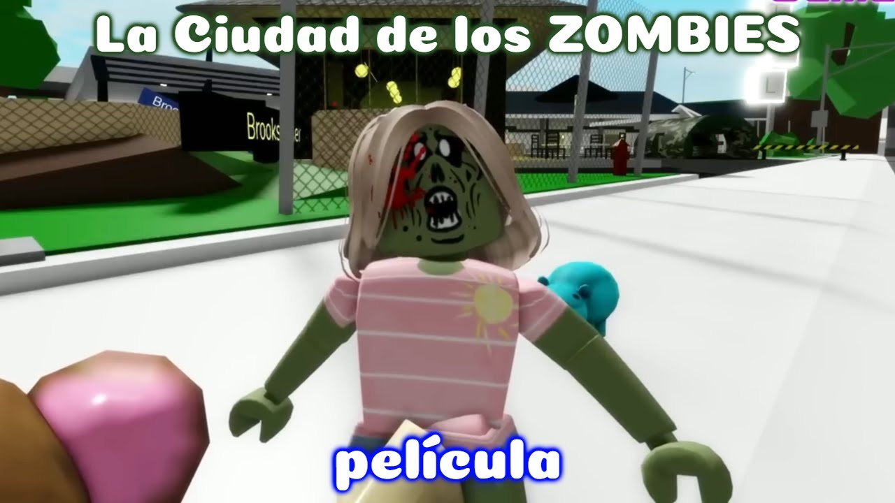 La Ciudad de los ZOMBIES pelicula | Historia de Roblox Brookhaven