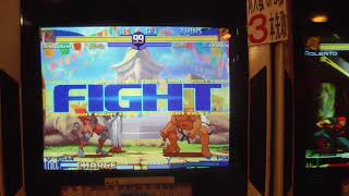 SFA ZERO3 ②りゅうじダルシム VS おにむそう本田 (RYUUJI) vs (ONIMUSOU) 2017.11 STREET FIGHTER Alpha3 (60fps)