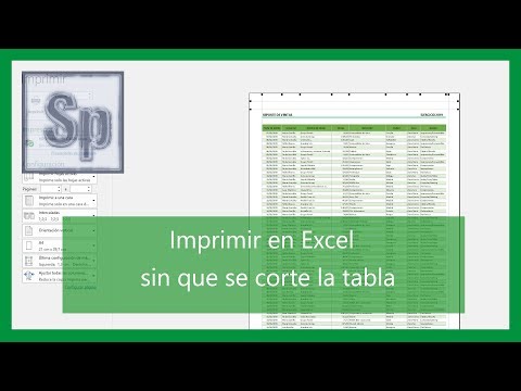 Video: Cómo Imprimir Una Tabla